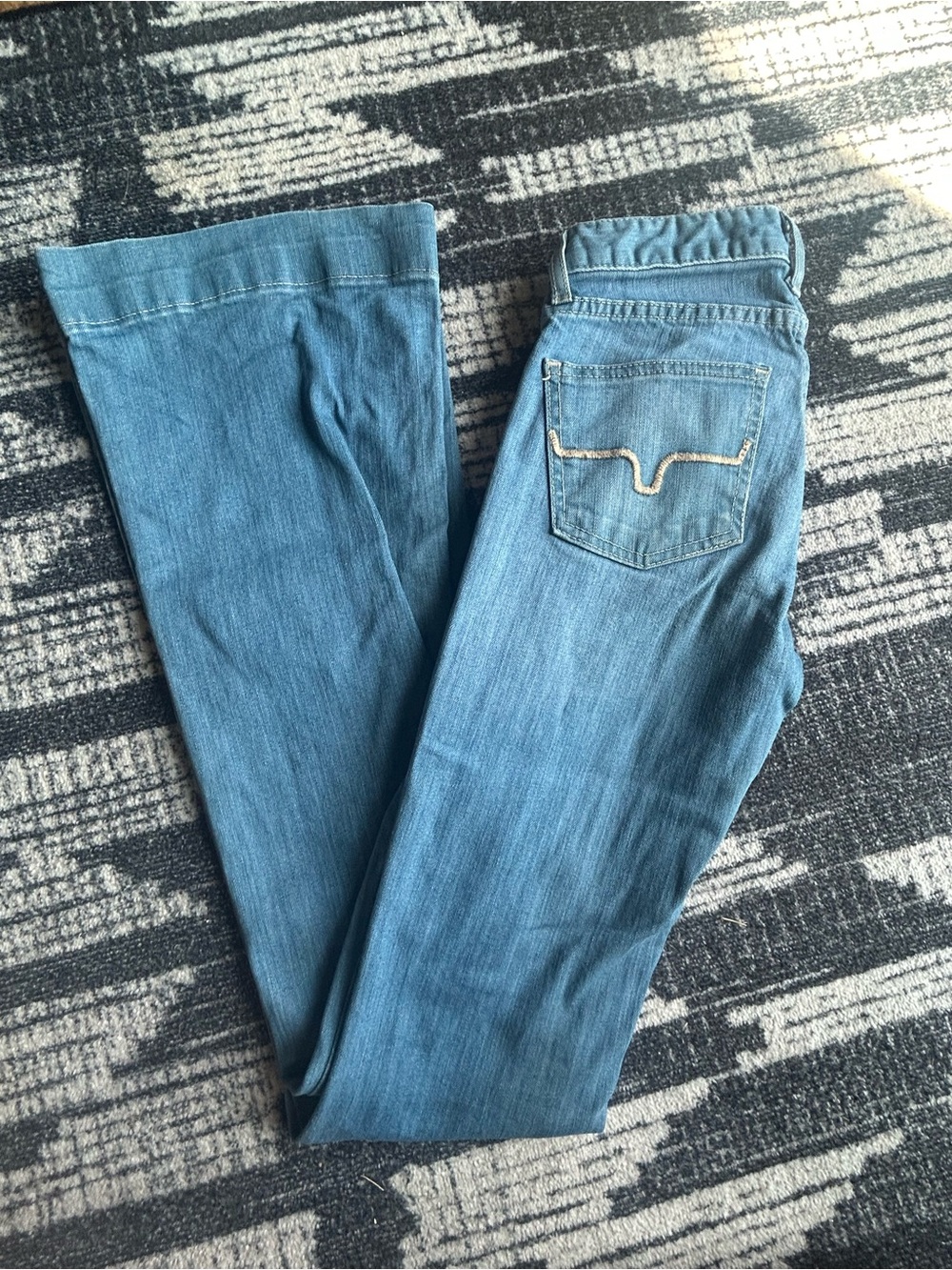 Kimes Ranch Blue Flare Jeans